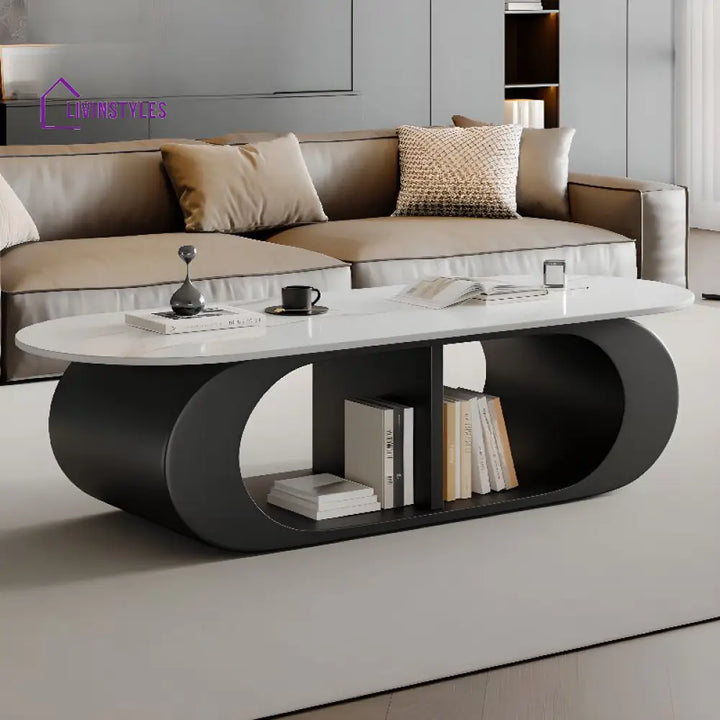 Lavisha Stainless Steel Frame Coffee Table for Living Room