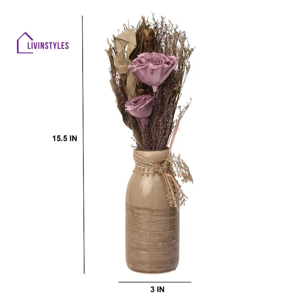 Lea Dried Lavender Big Vase