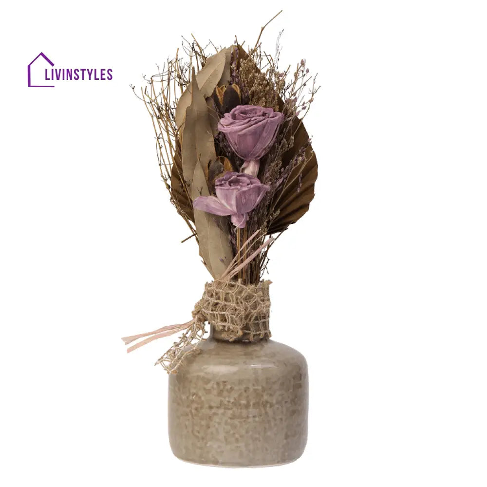 Lea Dried Lavender Small Vase