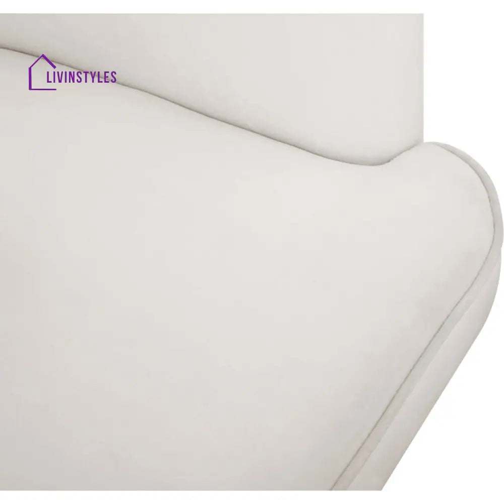 Leesha Metal and Fabric Arm Chair | Living Room Chair | Lounge Chair