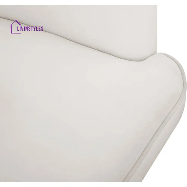 Leesha Metal and Fabric Arm Chair | Living Room Chair | Lounge Chair