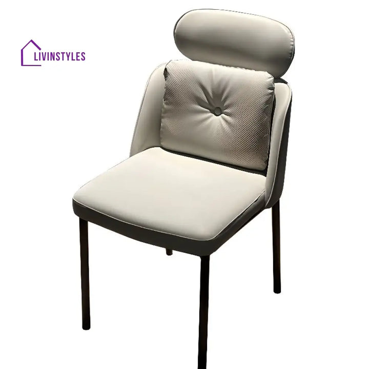 Lekha Metal Dining Chair | Stainless Steel
