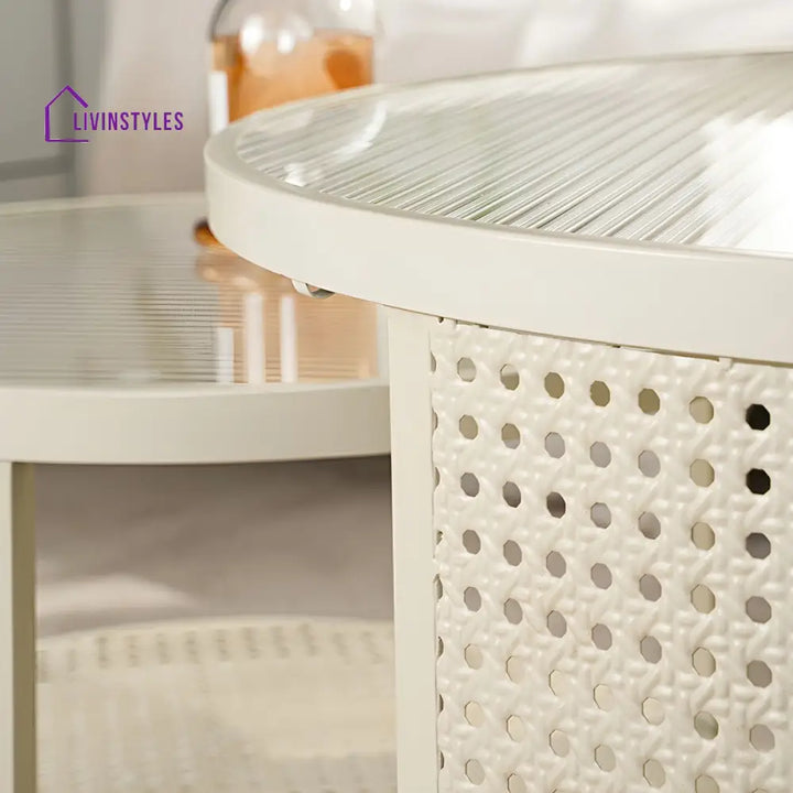 Lekha Stainless Coffee Table for Living Room