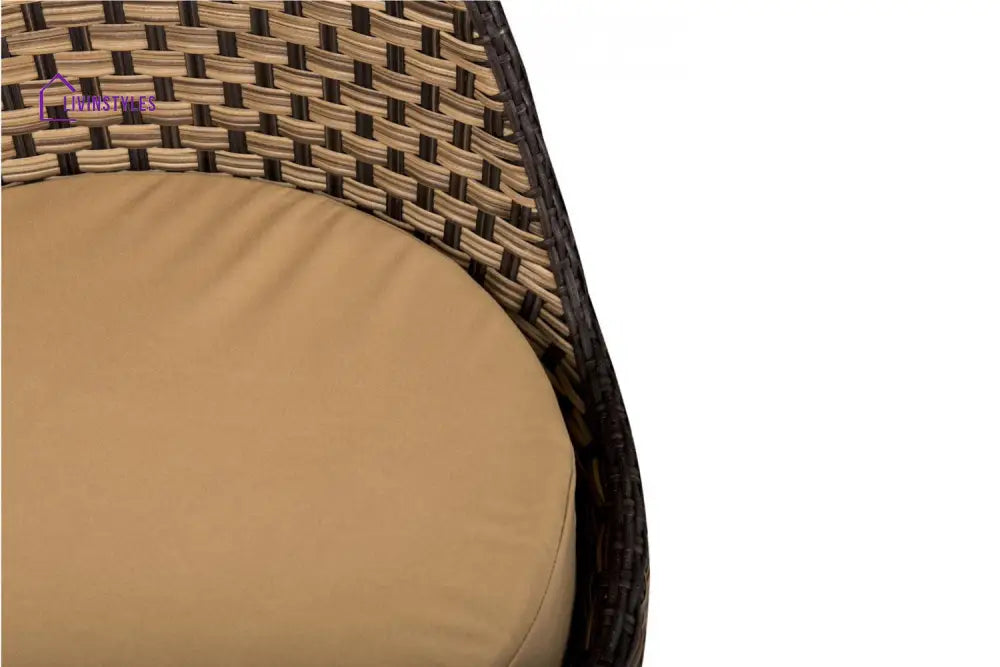 Leo Outdoor Patio Seating Set 2 Chairs and 1 Table Set (Arabica) - Coffee Table Sets
