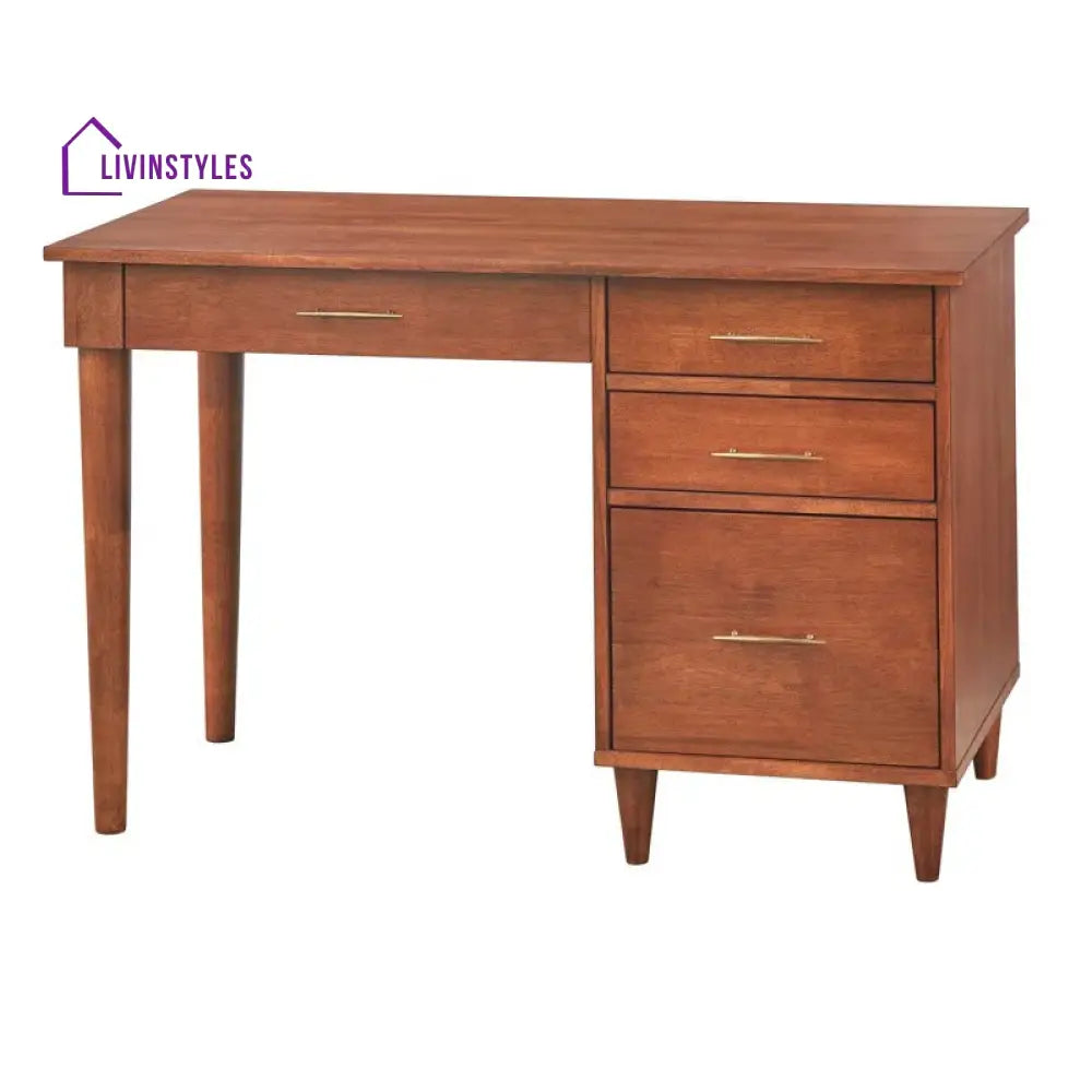 Leonid Solid Sheesham Wood Study Table for Students