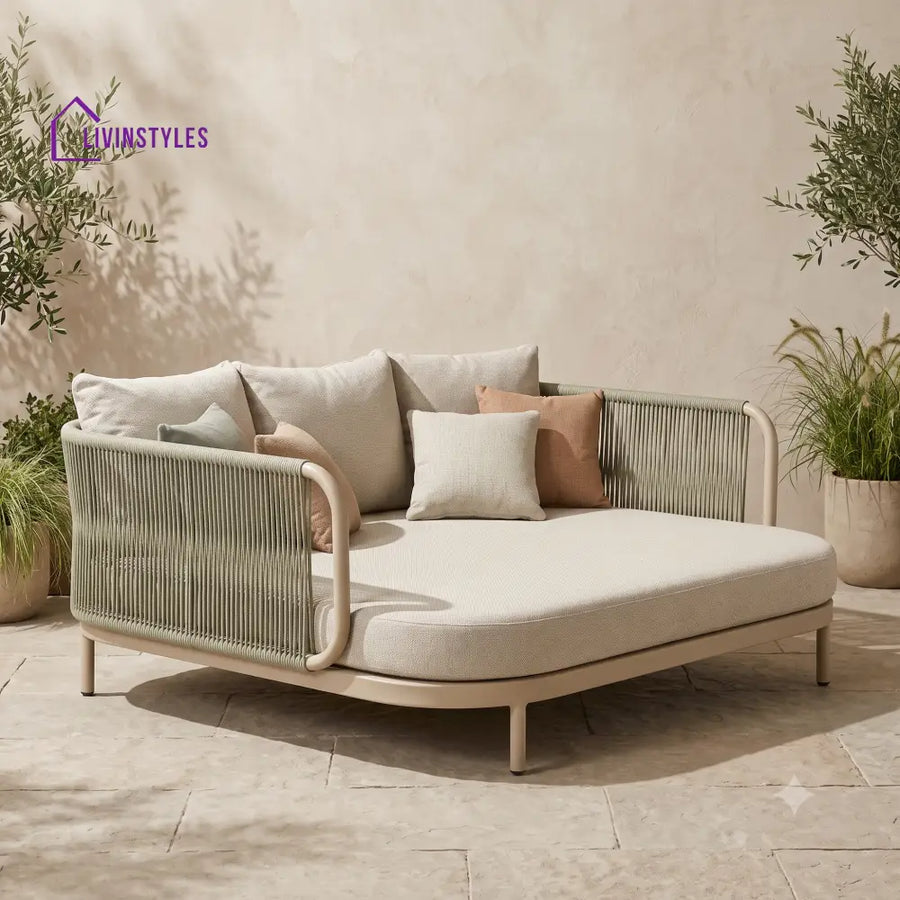 Leopold Outdoor Day Bed | Garden Day Bed | Outdoor Day Beds for Villa