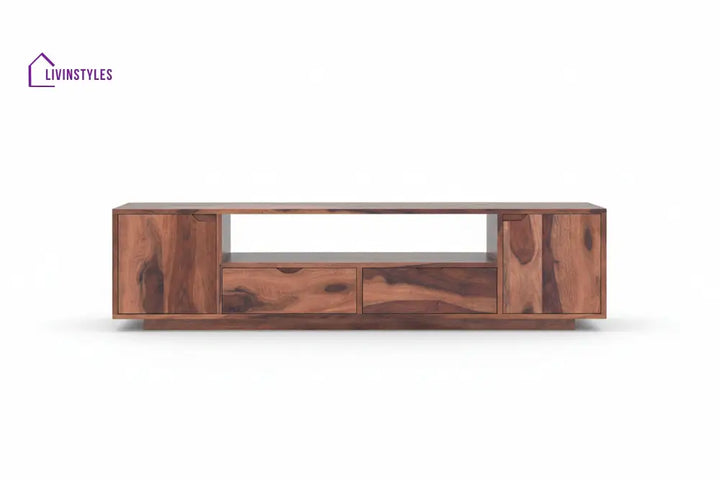 Lesia Sheesham Wood TV Entertainment Unit
