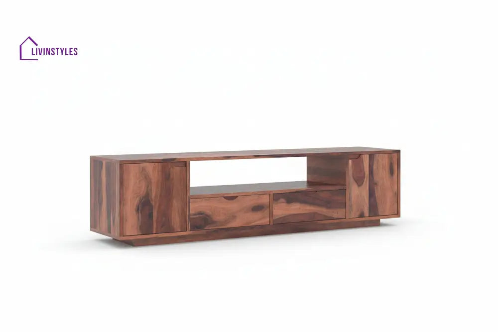 Lesia Sheesham Wood TV Entertainment Unit