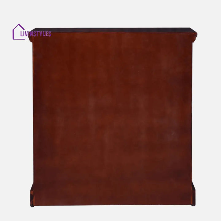 Lev Sheesham Wood Bar Cabinet In Honey Finish Bar Furniture