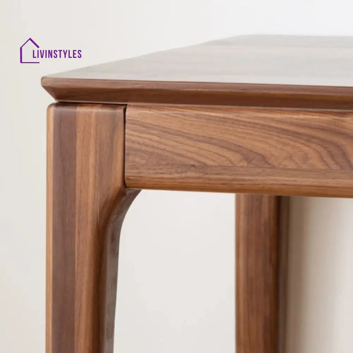 Lev Solid Wood Study Table for Students