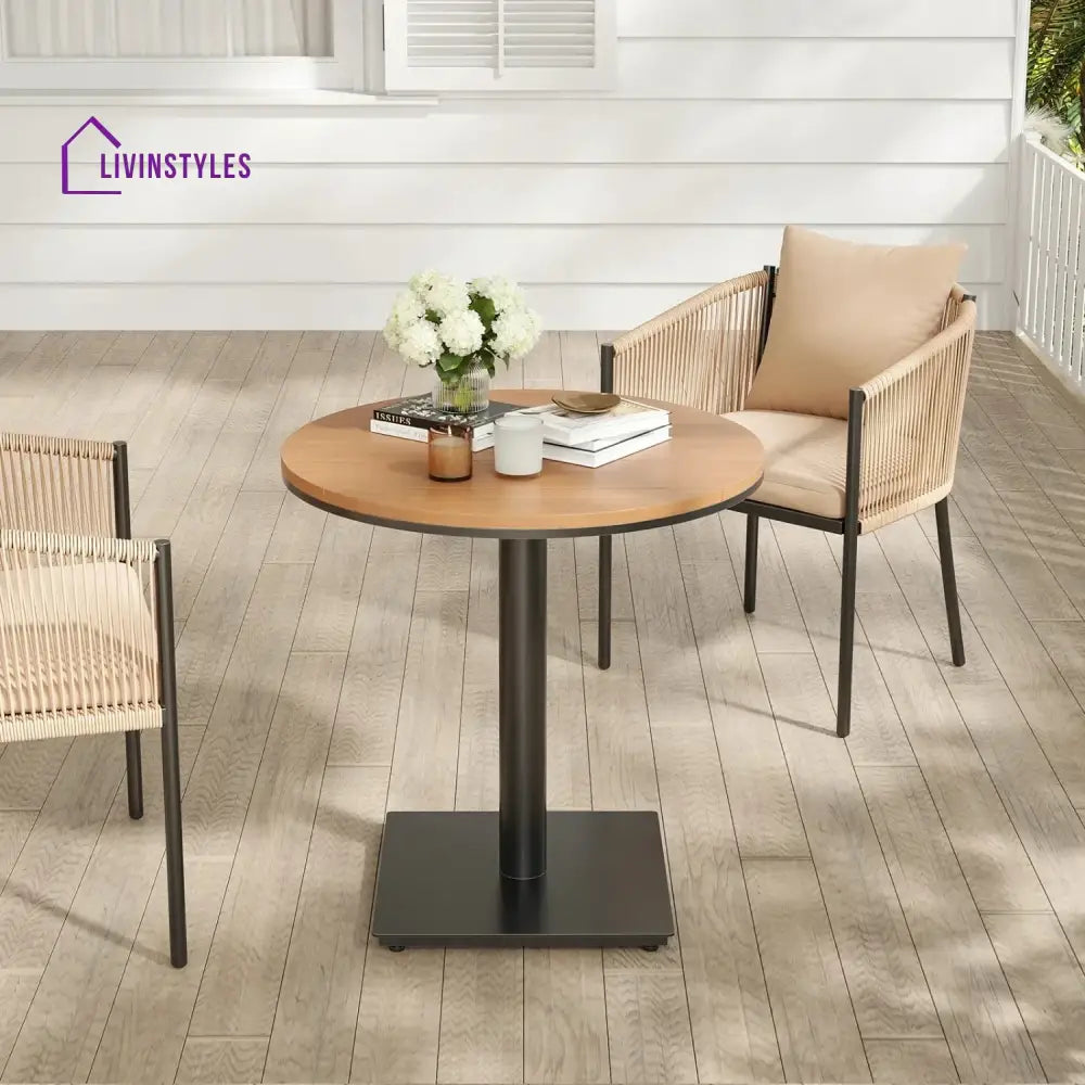 Lian 2-Piece Outdoor Rope Patio Dining Chairs - Dinning Chairs