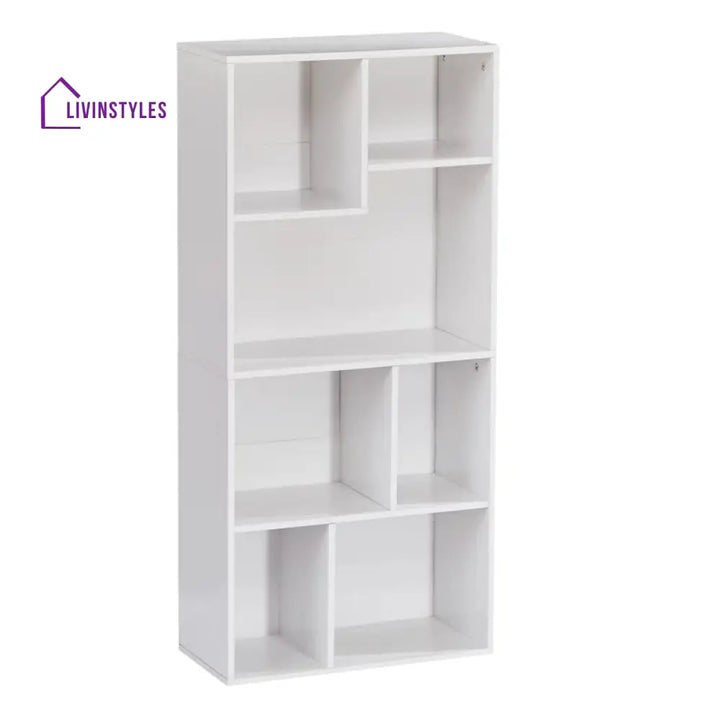 Liana Engineered Wood Bookshelves | Bookshelf for Living Room | Bedroom | Drawing Room | Study Room
