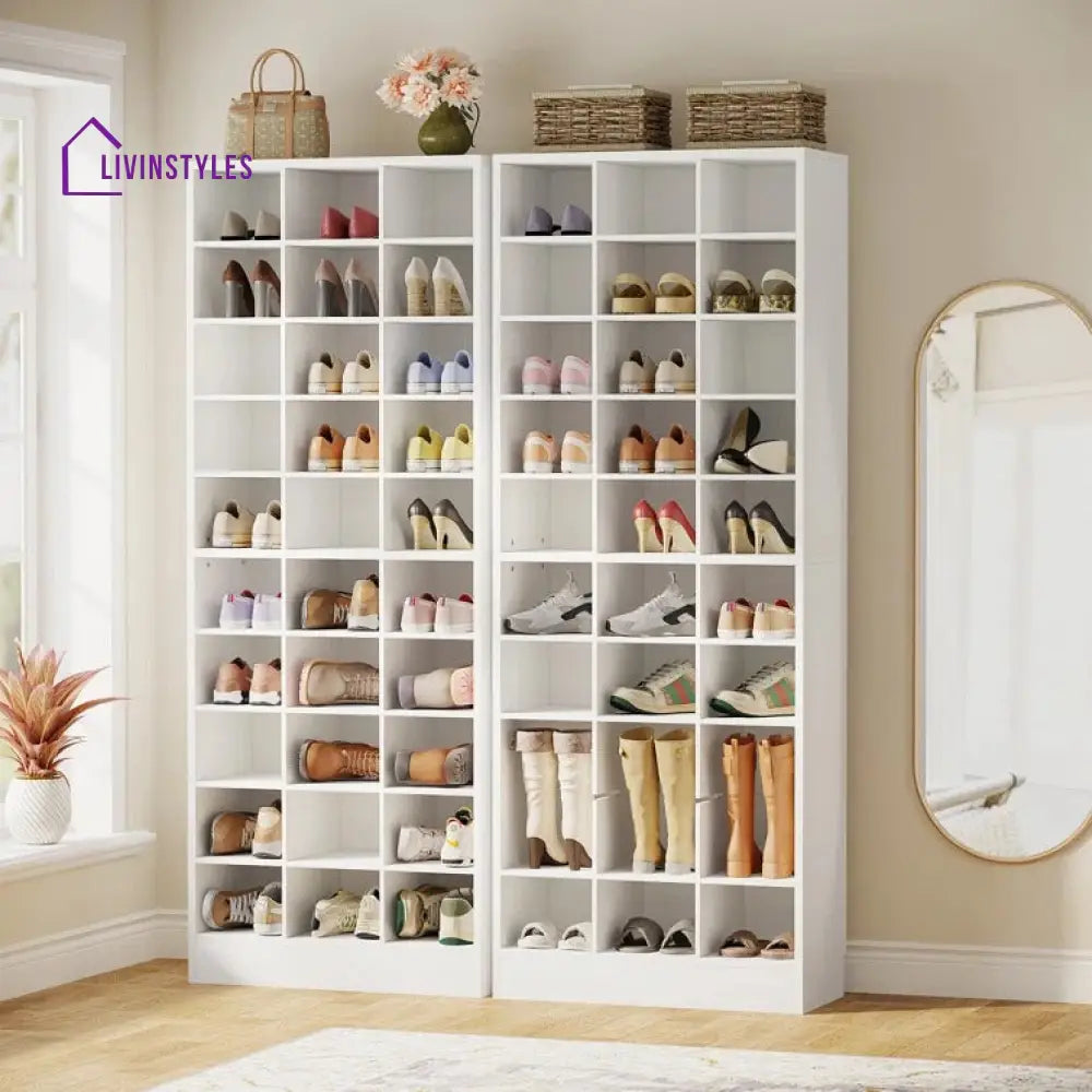 Lidiya Engineered Wood Shoe Rack for Home