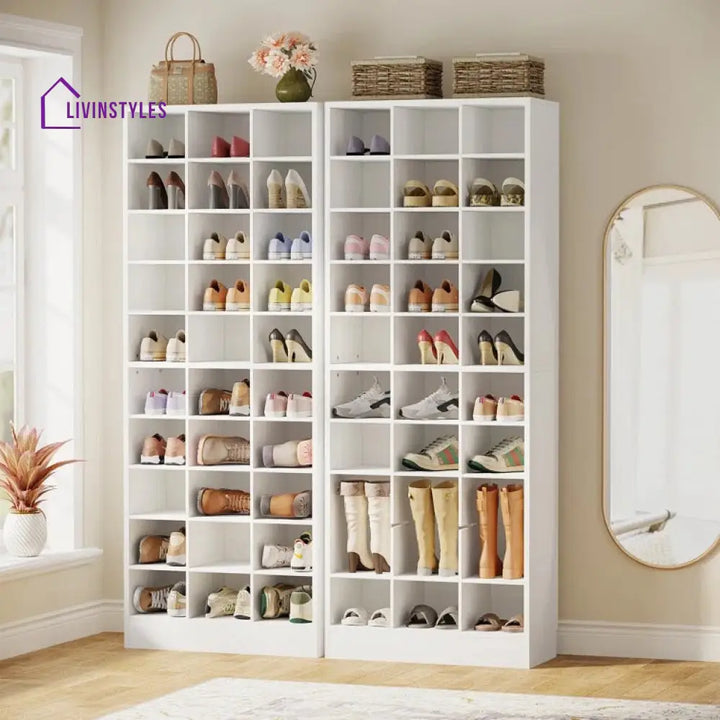 Lidiya Engineered Wood Shoe Rack for Home