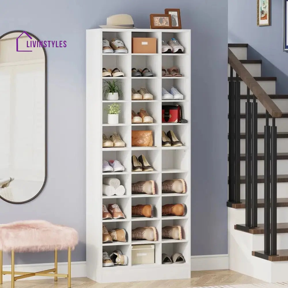 Lidiya Engineered Wood Shoe Rack for Home