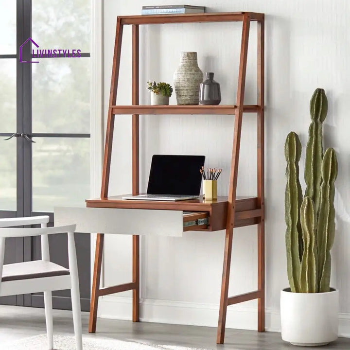 Lidiya Solid Wood Study Table for Students