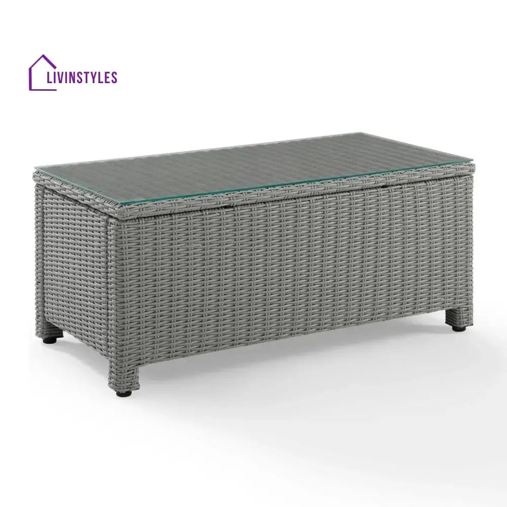 Liesel Outdoor Rattan Wicker 6-Seater Sofa Set - Sofa Set