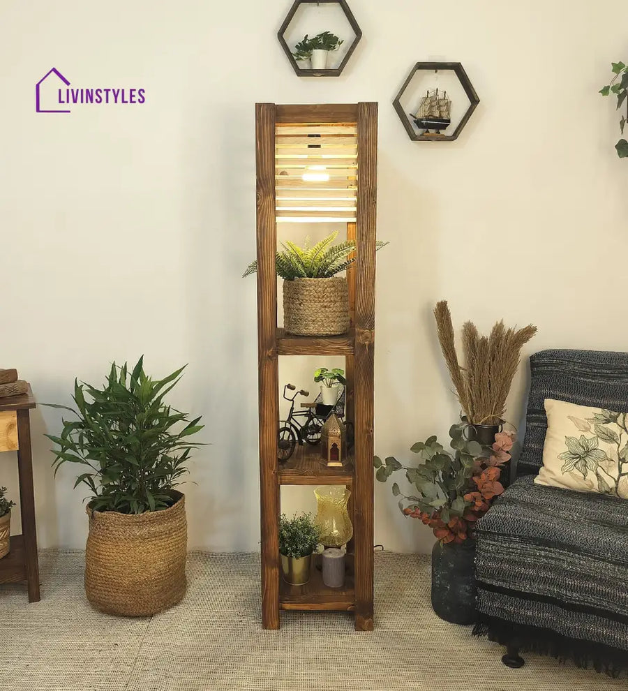 Lighthouse Wooden Floor Lamp Lamps