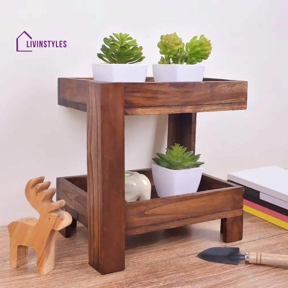 Lilia Solid Wood Storage Shelves
