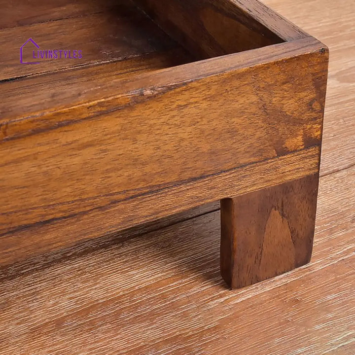 Lilia Solid Wood Storage Shelves