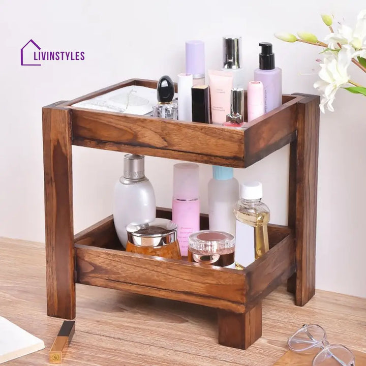 Lilia Solid Wood Storage Shelves