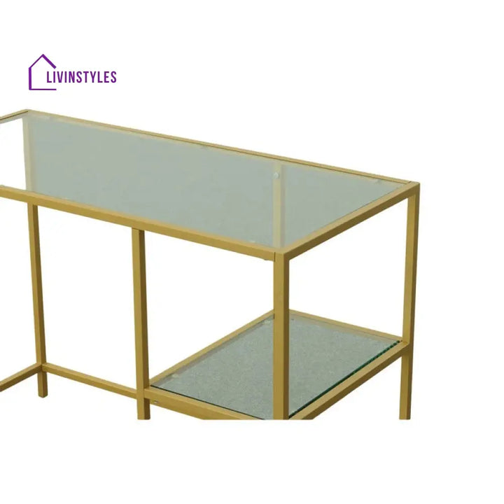 Lilia Stainless Steel Study Table for Students