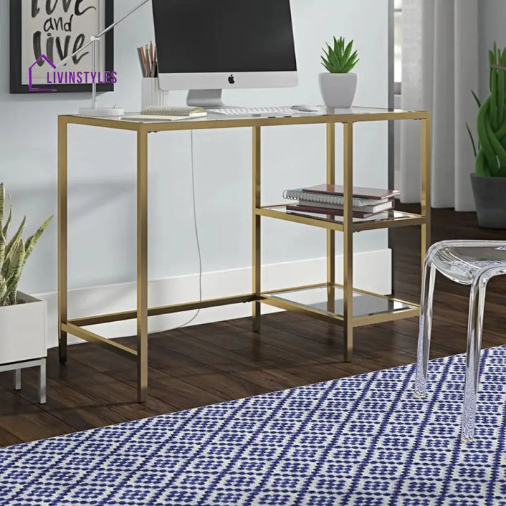 Lilia Stainless Steel Study Table for Students