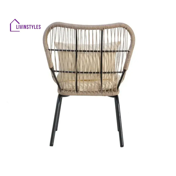 Lilou Outdoor Patio Garden 3 Piece All Weather Resistant Furniture Set - Patio Set
