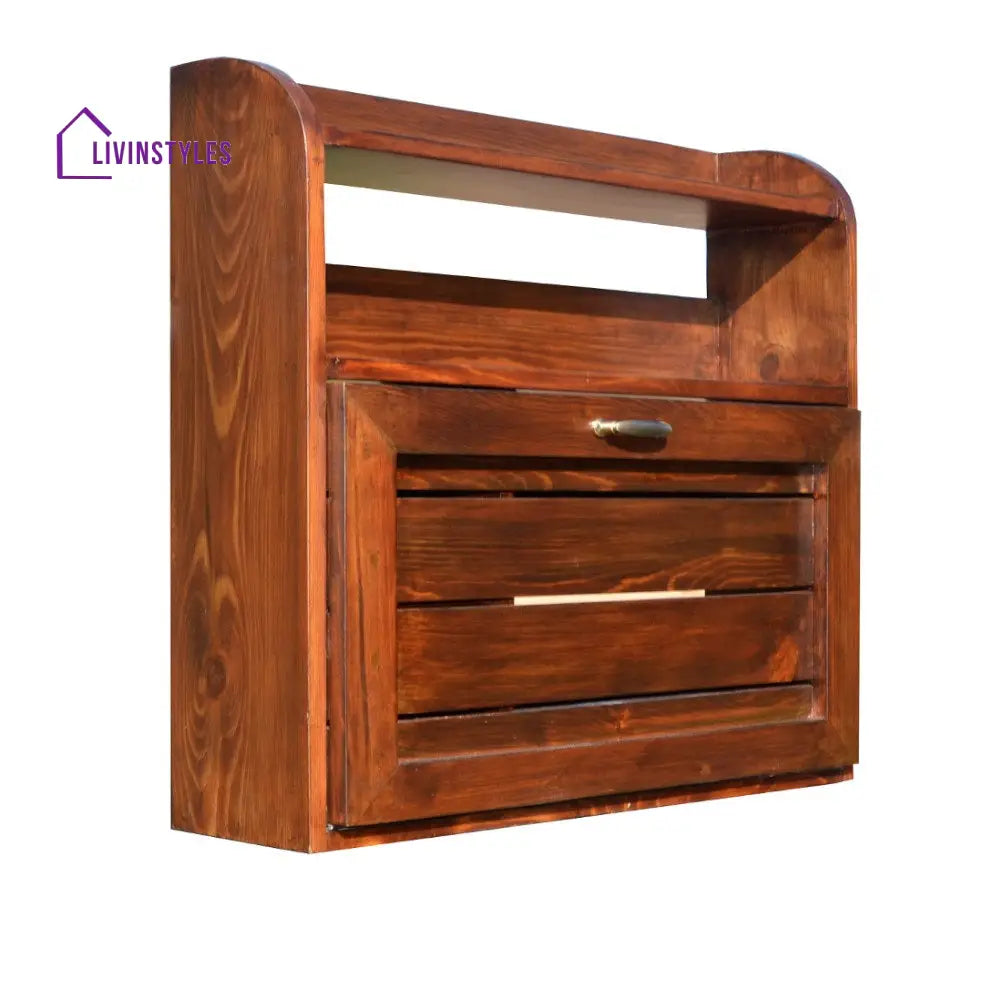 Lima - Wall-mounted Murphy Table/Bar Cabinet - Wall Shelves & Ledges