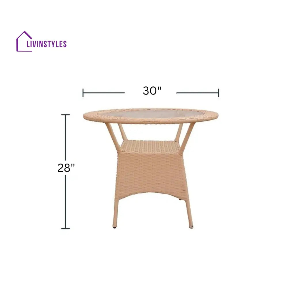 Lion Outdoor Patio Seating Set 4 Chairs and 1 Table Set - Coffee Table Sets