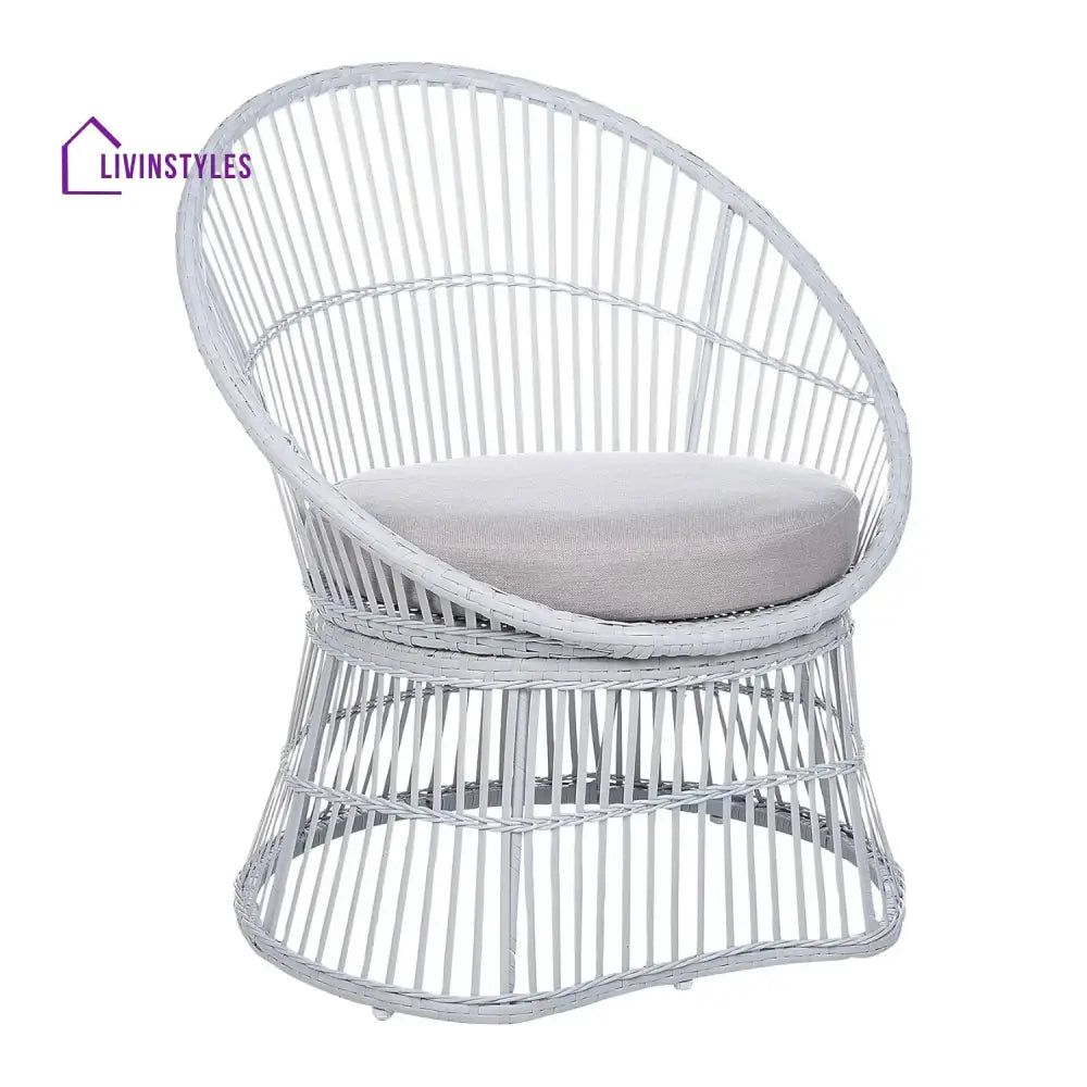 Liora Outdoor Rope Patio Set with Glass Top Table - Patio Set