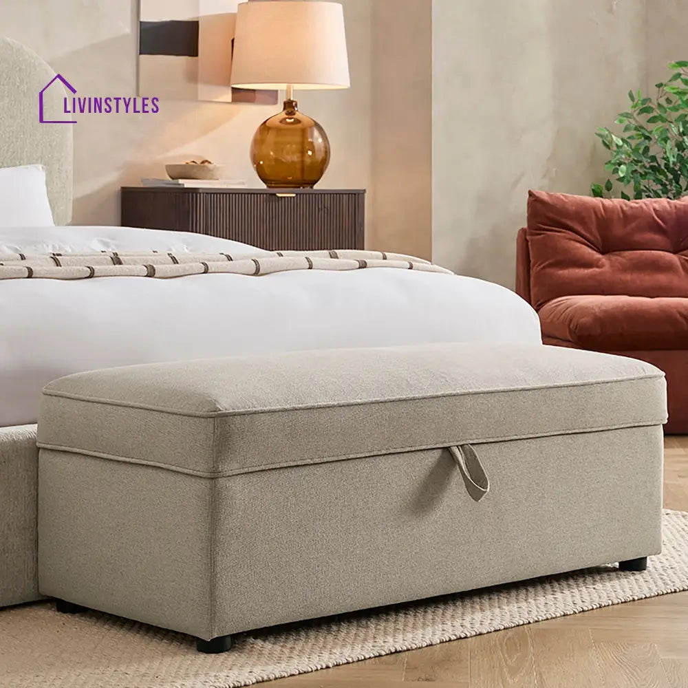 Lisandro Rectangle Ottoman Storage End of Bed Ottomans
