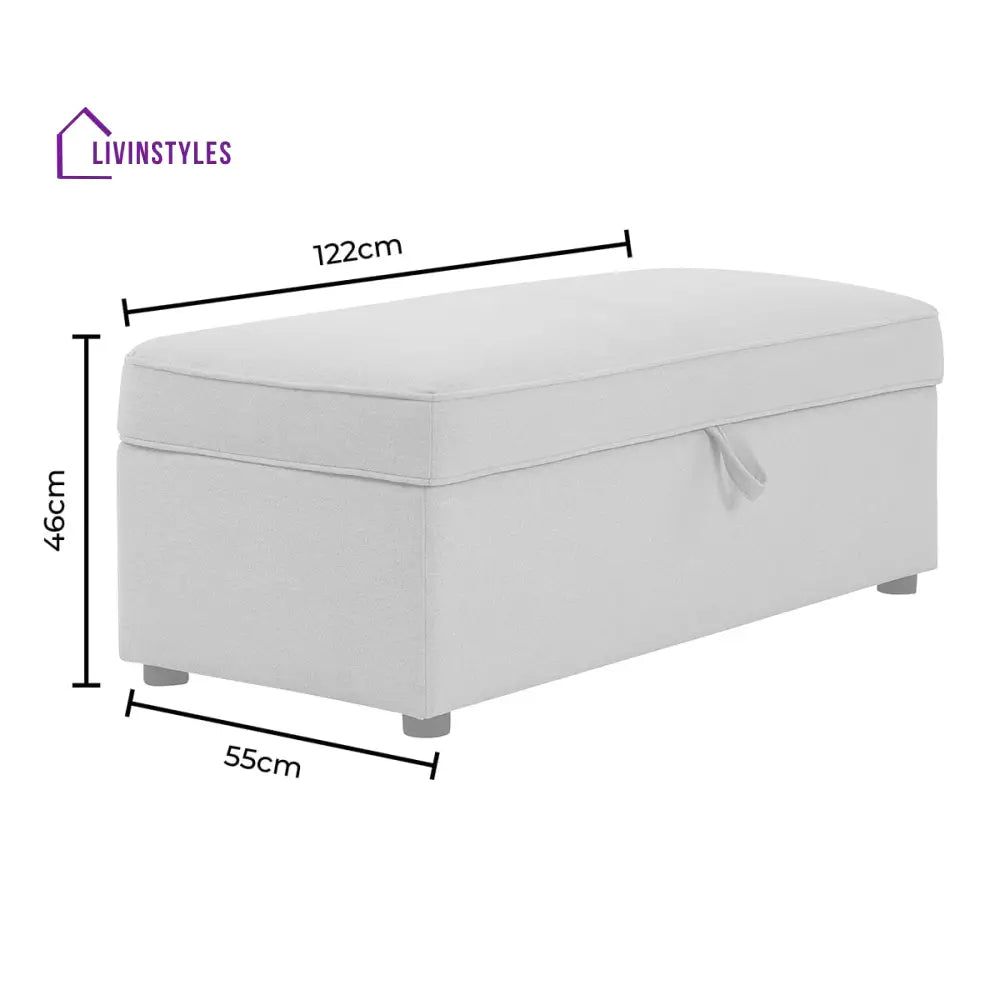 Lisandro Rectangle Ottoman Storage End of Bed Ottomans