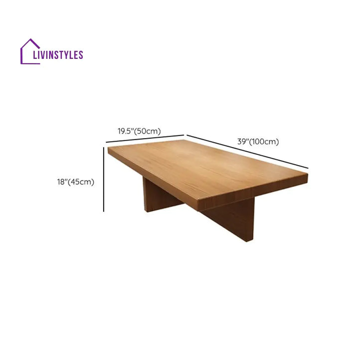 Liyana Solid Wood Coffee Table for Living Room