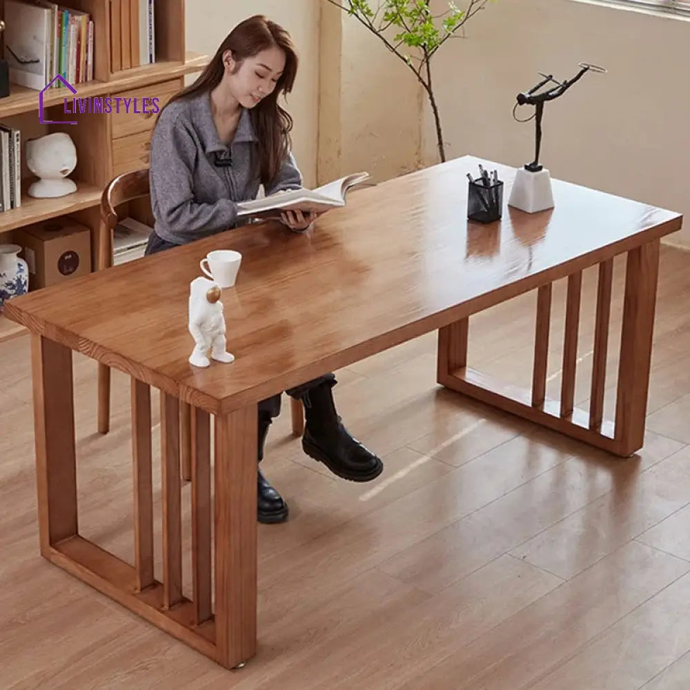 Liza Solid Wood Study Table for Students