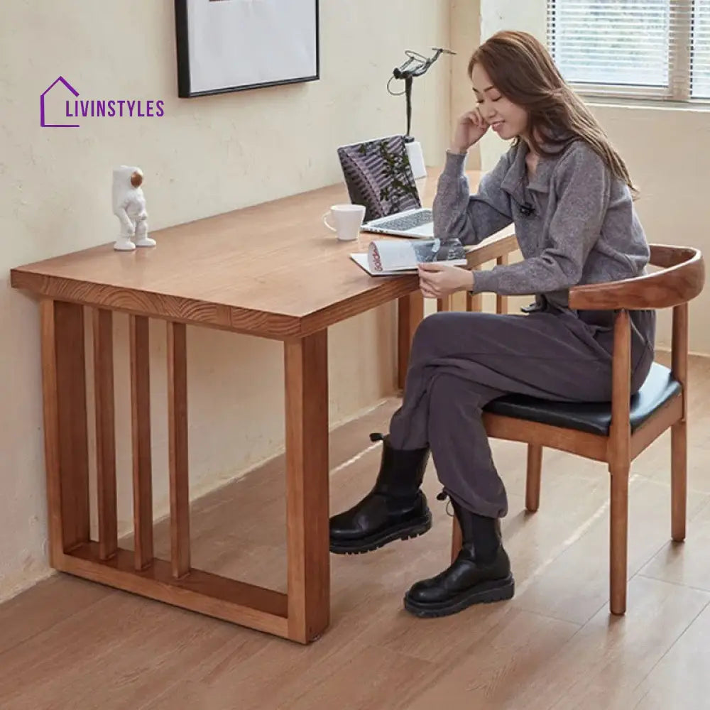 Liza Solid Wood Study Table for Students