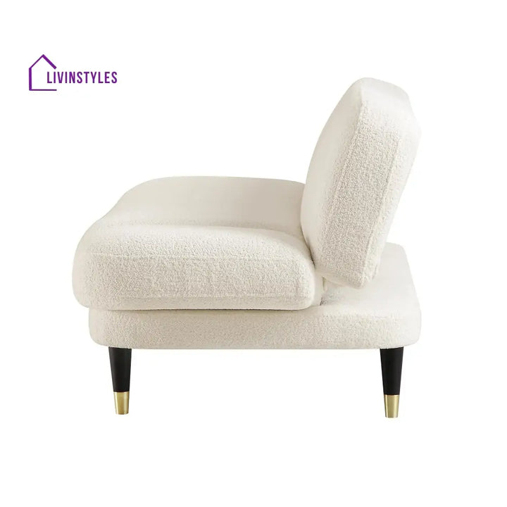 Solna 2-Seater Sofa Bed Beige Boucle Sofa Beds