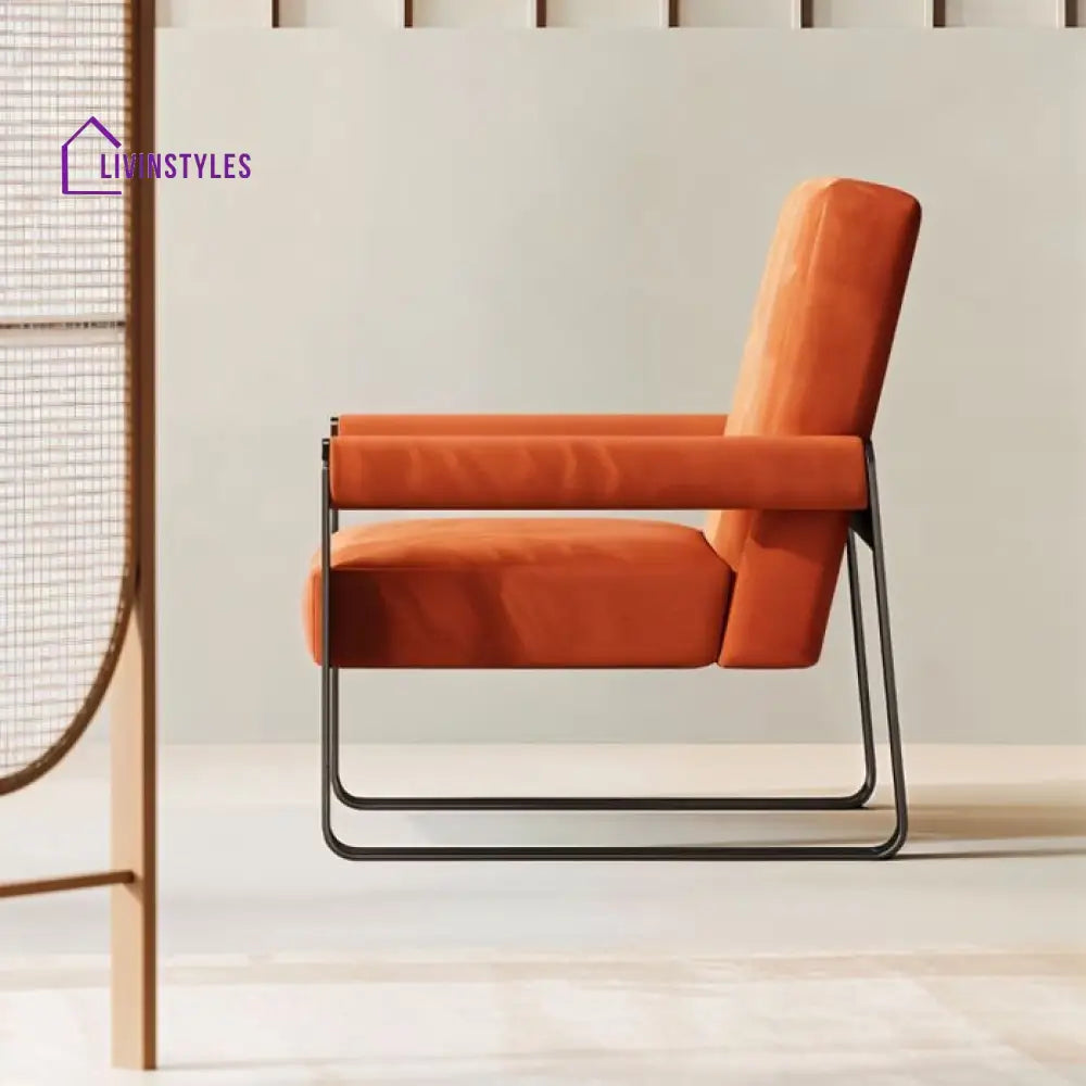 Lohita Metal Living Room Chair