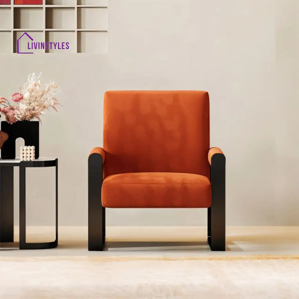 Lohita Metal Living Room Chair
