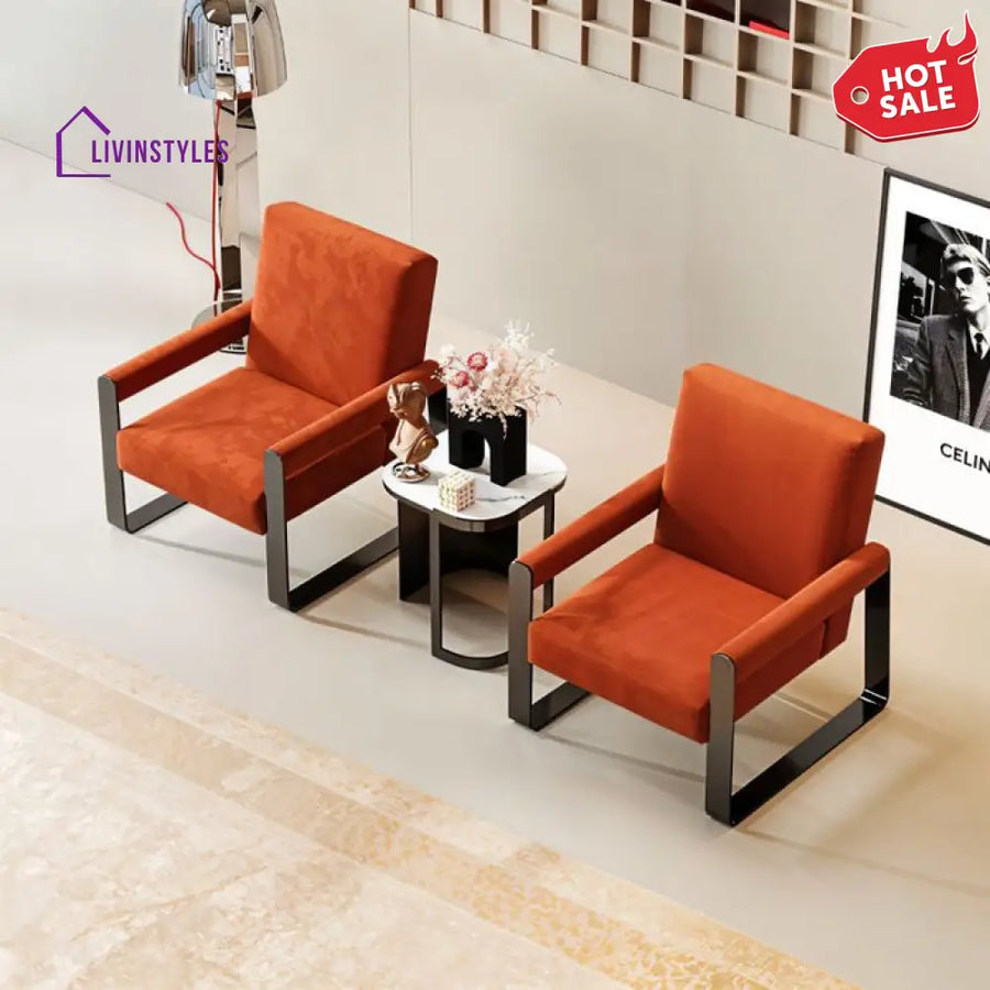 Lohita Metal Living Room Chair