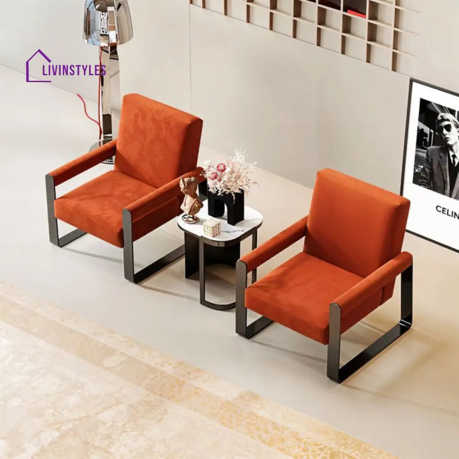 Lohita Metal Living Room Chair