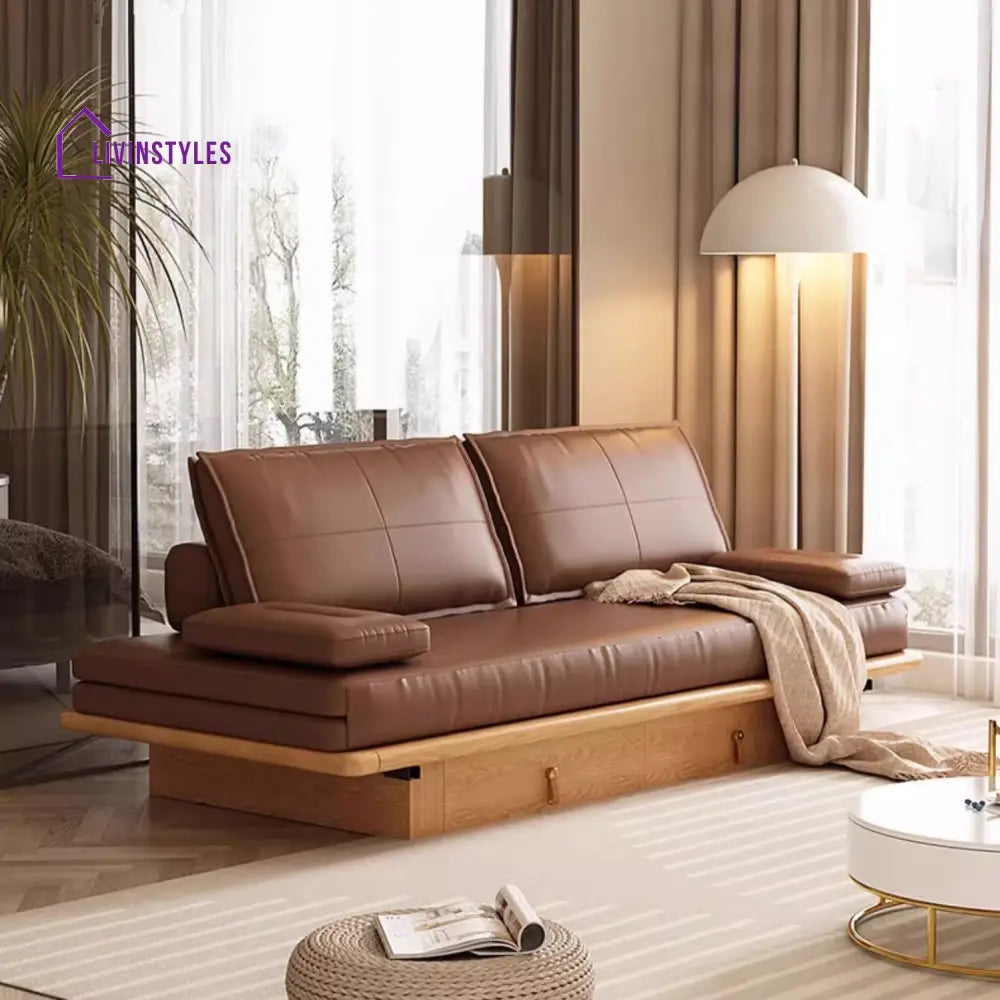 Tatami Pull Out Sofa Bed With Underneath Storage Drawers SOFA BED