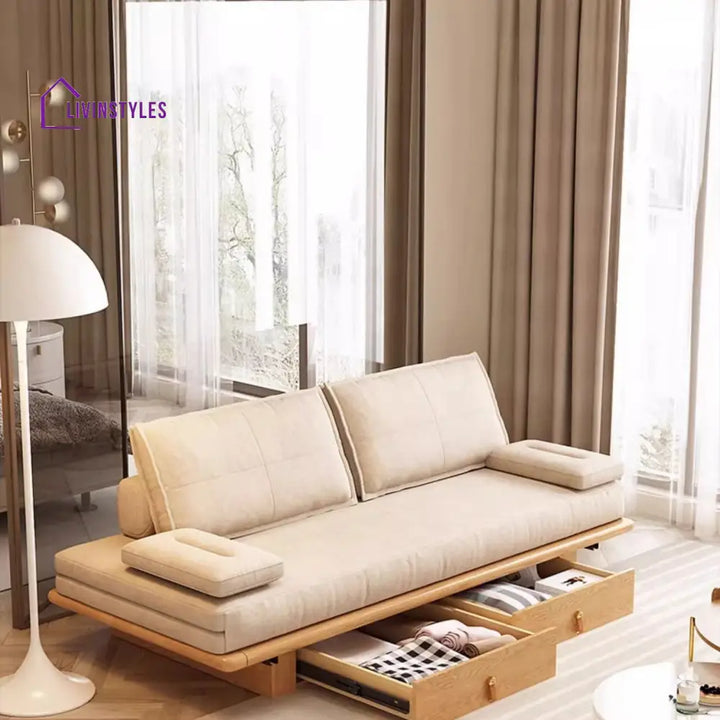 Tatami Pull Out Sofa Bed With Underneath Storage Drawers SOFA BED