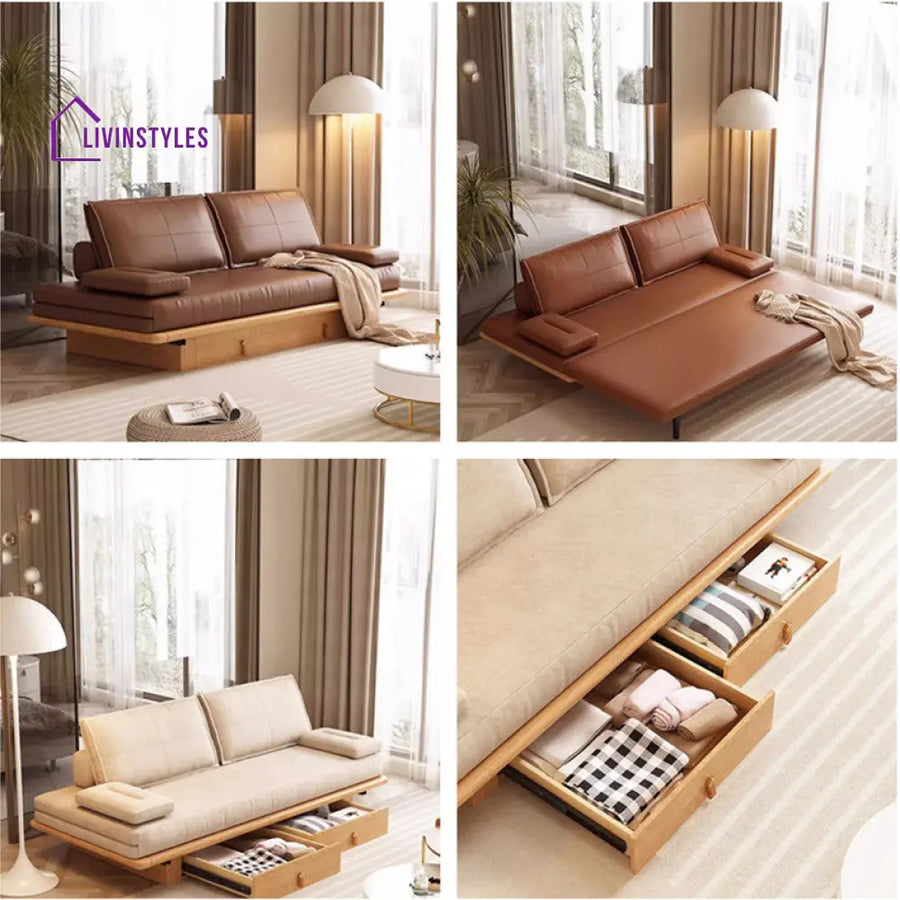 Tatami Pull Out Sofa Bed With Underneath Storage Drawers SOFA BED