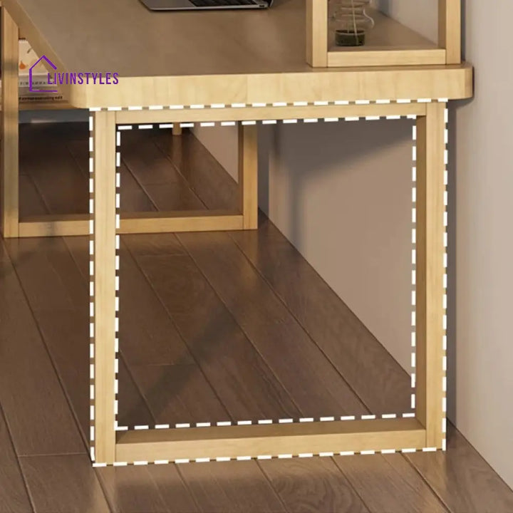 Lubov Solid Wood Study Table for Students