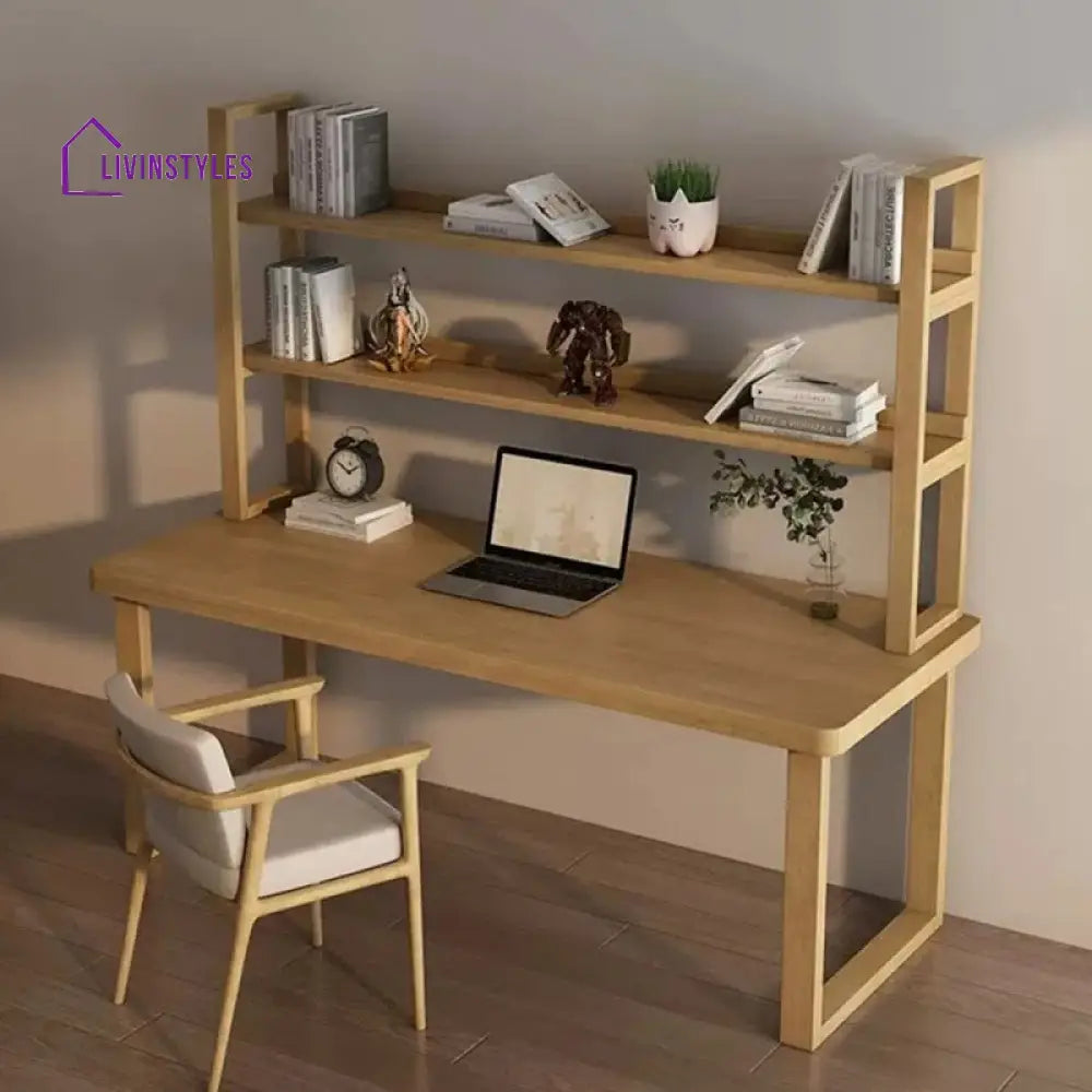 Lubov Solid Wood Study Table for Students