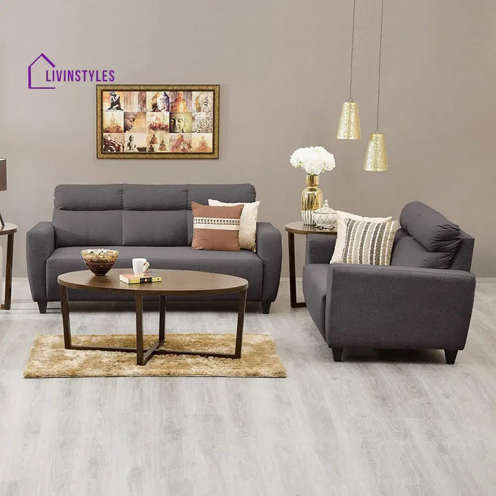 Ludmila 3 Seater Sofa for Living Room Grey
