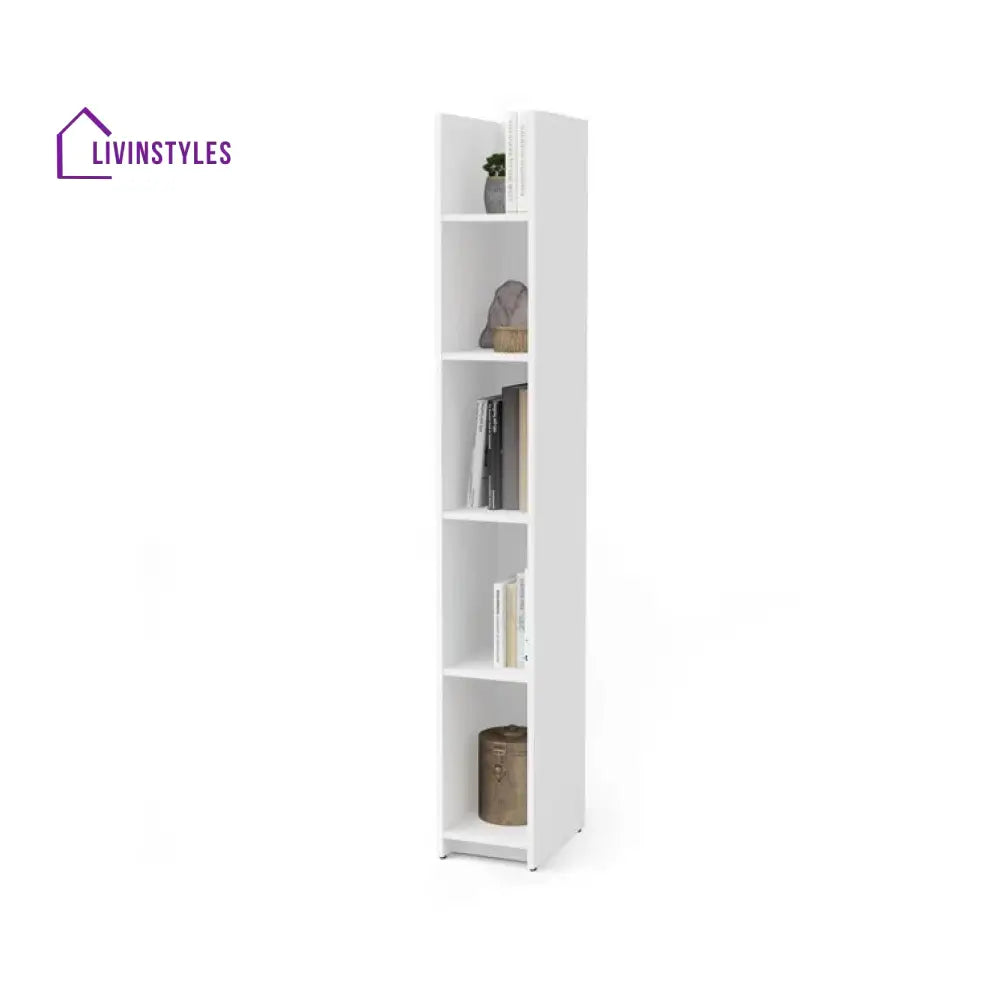 Ludmila Engineered Wood Bookshelves | Bookshelf for Living Room | Bedroom | Drawing Room | Study Room