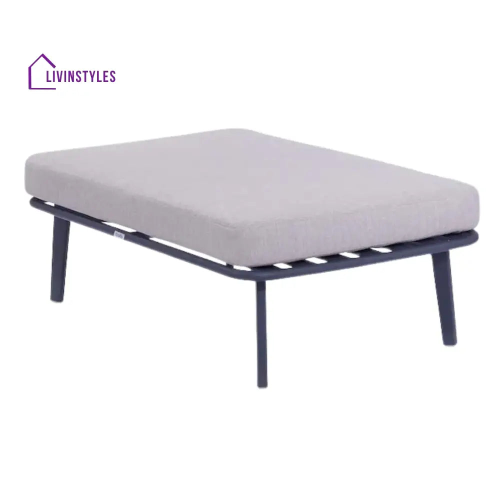 Lumi 2-Piece Outdoor Rope Loveseat Sofa With Ottoman - Patio Sofa Set