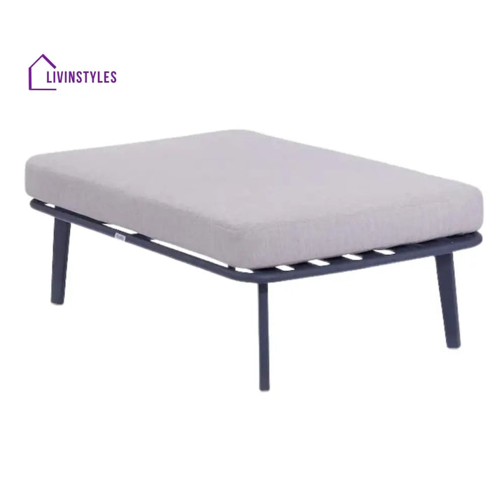 Lumi 2-Piece Outdoor Rope Loveseat Sofa With Ottoman - Patio Sofa Set